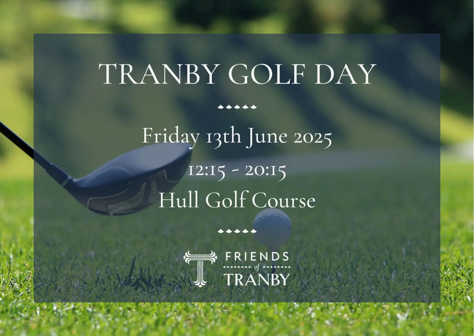 Friends of Tranby Golf Day